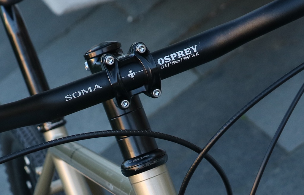 SOMA OSPREY ハンドル 710mm ブラック Soma Handlebar Osprey | Soma Fab Shop
